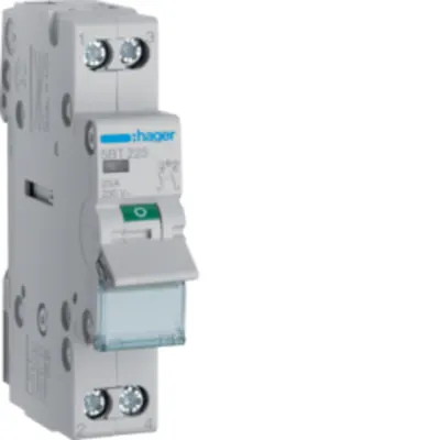 Întrerupător 2P 25A 230V LED 2M