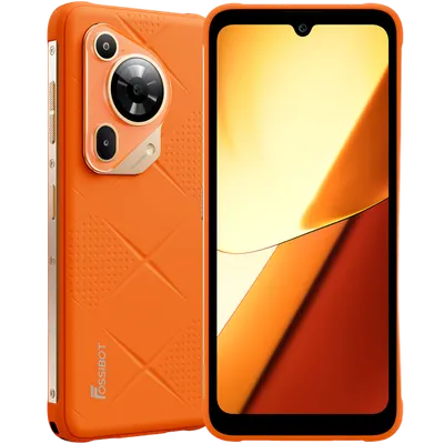 Telefon Fossibot F112 Pro, 5G, 6.88 120Hz, Dimensity 6300, 20GB RAM, 256GB, NFC, 7150mAh, Android 14, Orange