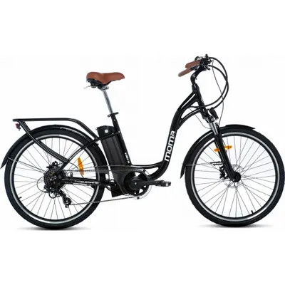 Bicicletă Electrică Urbană 26"| Cadru din Aluminiu |Shimano 7V| Baterie 36V16Ah