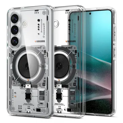 Husa MagSafe pentru Samsung Galaxy S26 Plus S947, Spigen, Ultra Hybrid Neo One, Transparenta ACS11212
