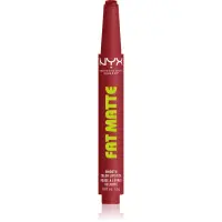 NYX Professional Makeup Fat Matte balsam de buze cu efect matifiant Mauve Cloud 2 g
