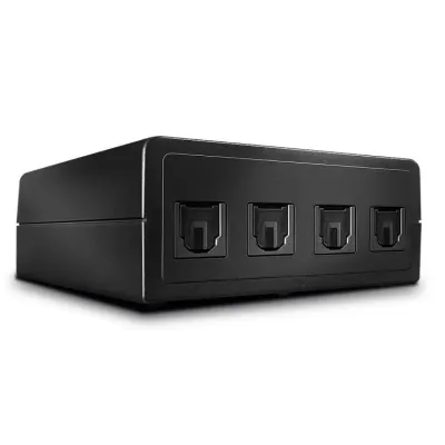 Switch audio optic Toslink S/PDIF automat 4 porturi, Lindy L70437*