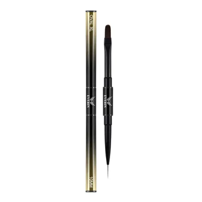 Pensula Dubla Pro Art Oval 10mm si Liner 10mm Gold Everin - PAE-5