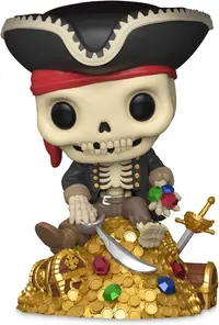 Figurină Funko POP! Deluxe: Pirates of the Caribbean - Treasure Skeleton #783, 15 cm