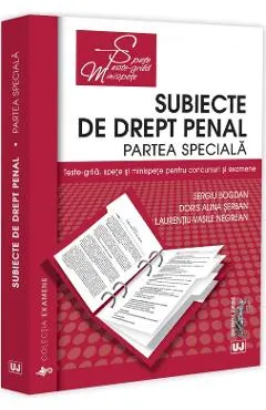 Subiecte de Drept penal. Partea speciala
