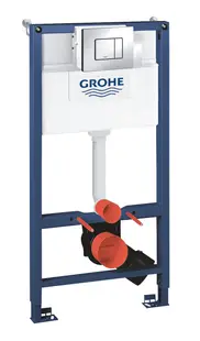Cadru WC 3in1 Grohe Rapid SL, incastrat, clapeta Skate crom, suport perete, 38888000