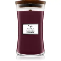 Woodwick Phantom Cherry lumânare parfumată cu fitil din lemn 609.5 g