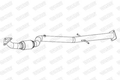 Racord evacuare Fata (lungime:1300mm) potrivit OPEL ASTRA J, ASTRA J GTC, CASCADA, ZAFIRA C 1.4 12.09
