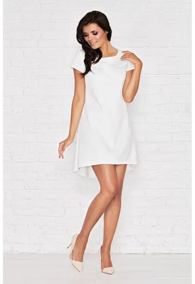 Rochie dama - Poliester - Ecru - M003