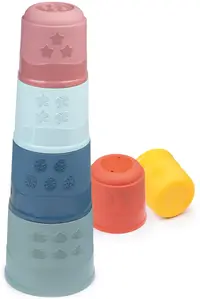 Turn de organizare Smoby - Magic Tower, 6 piese