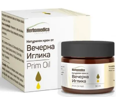 Prim Oil Melt Cremă naturală de luminiță de seară, 30 ml, Herbamedica