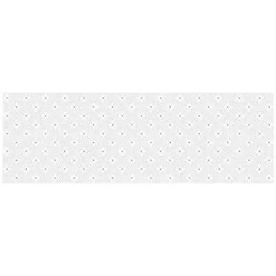 Faianta decorativa rectificata Tria (Florence) White 33 x 99