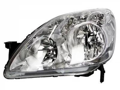 Far stanga (H1, reglaj electric, cu motoras, fundal cromat) HONDA CR-V 2001-2006