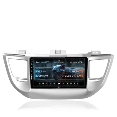Navigatie Hyundai Tucson 3 (2015-2018), Android, E-Octacore 2GB RAM + 32GB ROM, 9 Inch - AD-BGE9002+AD-BGRKIT176