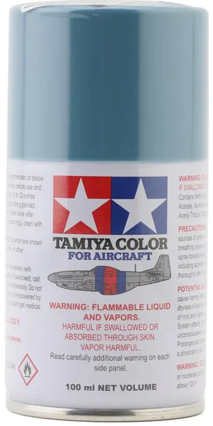 Vopsea spray Tamiya - AS-19 Intermediate Blue (USN), flat - Spray For Aircraft (100 ml) (TAM86519)