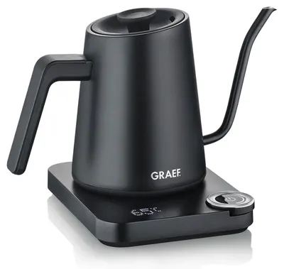 Cana electrică Graef - GK502 Pour-Over, 1200W, 0,9 l, negru