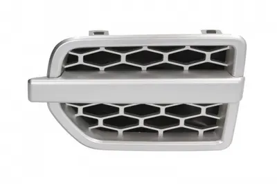 Grila fata stanga argintiu; in aripa LAND ROVER DISCOVERY IV intre 2009-2014