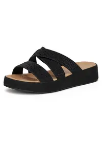 Papuci dama culoare negru