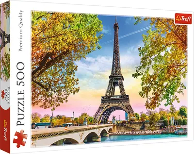 Puzzle Trefl din 500 de piese - Romanticul Paris