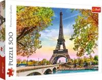 Puzzle Trefl din 500 de piese - Romanticul Paris