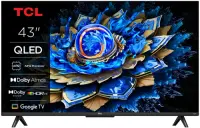 Televizor QLED TCL 109 cm (43inch) 43T69C, Ultra HD 4K, Smart TV, WiFi, CI+