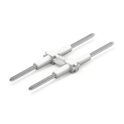 Board-to-Board Link; Pin spacing 8 mm; 2-pole; Length: 28 mm; white