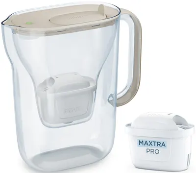 Cană BRITA - Style Cool Essential, LED, 2.4 l, cu Maxtra Pro, nisip