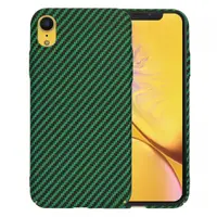 Husa pentru Apple iPhone XR, Techsuit, Carbonite FiberShell, Verde