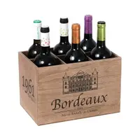 Suport din lemn pentru sticle de vin Balvi Bordeaux