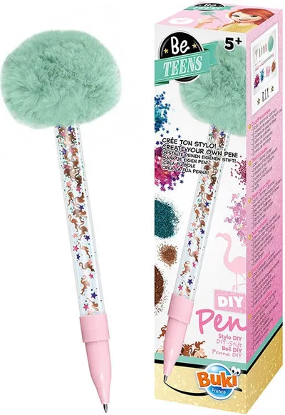 Set creativ Buki - Fa-ti singur pix, Flamingo