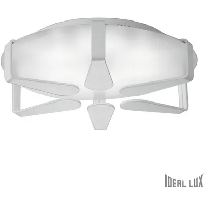 Plafoniera Bip, 6 LED, 1306 Lm D:570 mm, H:150 mm, Alb