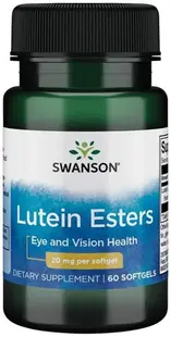 Lutein Esters, 20 mg, 60 capsule moi, Swanson