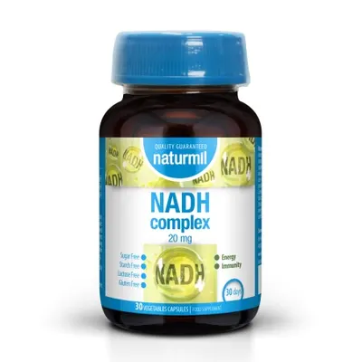 NADH Complex 20 mg, 30 capsule, Naturmil