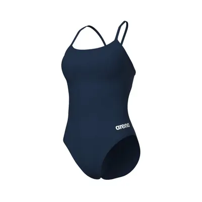 Costum de baie pentru femei Arena Swimsuit Lace Back Solid