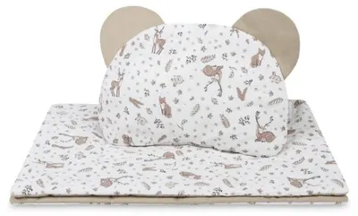 Set pentru cărucior pentru bebeluși Sensillo - Forest Beige