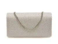 Geanta ALDO alba, FAHARI 160, din material textil