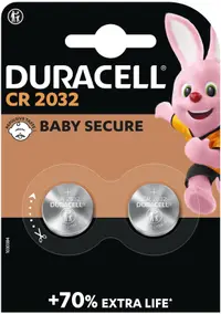 Baterii cu litiu Duracell - 2032, 2 buc.