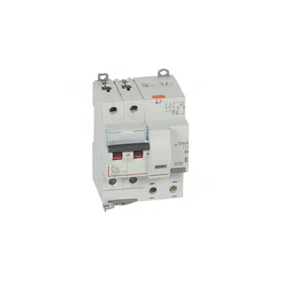 Siguranta automata cu protectie diferentiala 6000 -10 kA -2P-230 V~ -16 A -10 mA -AC type