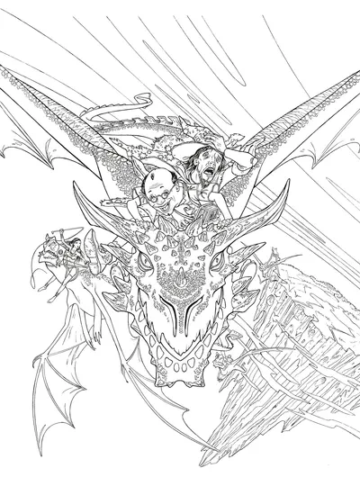 Terry Pratchett's Discworld Colouring Book