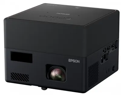 Proiector smart Epson - EF-12, 3CLD, 1000Lm, Portable Laser, 30-150", YAMAHA Sound, Android TV, negru