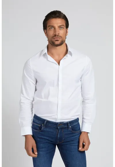 Camasa slim fit - Alb