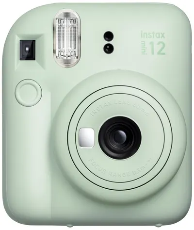 Aparat foto instant Fujifilm - instax mini 12, verde mentă