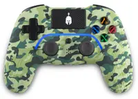 Controler Spartan Gear - Aspis 4, fără fir, Green Camo
