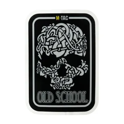 Sticker Old School Skull M-Tac - Small