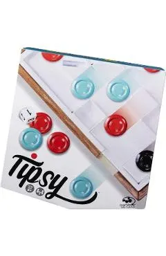Joc de strategie 3D Marbles Tipsy din lemn
