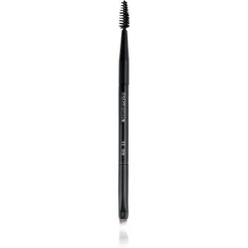 Brushworks Double Ended Brow Brush And Spoolie perie de sprâncene cu două capete