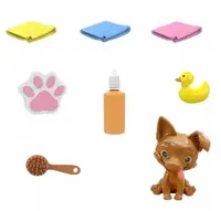 Figurina catelus noroit cu cada Washy Friends Puppy