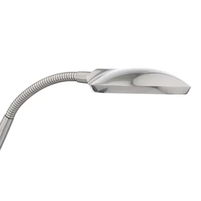 Veioza Wellington Task Table Lamp Satin Chrome LED