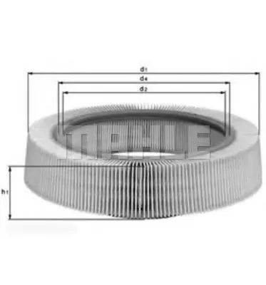 Filtru aer MAHLE ORIGINAL LX 114