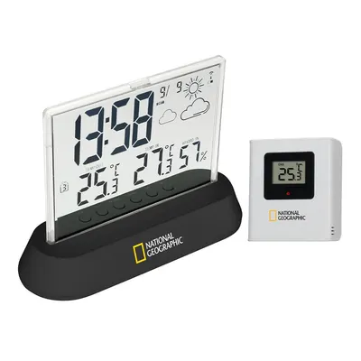 Statie meteo National Geographic 9070300, termometru, higrometru, alarma